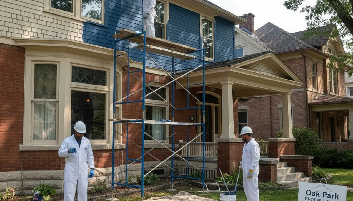 Painting company in Detroit, MI serving homes and businesses with professional interior and exterior painting
