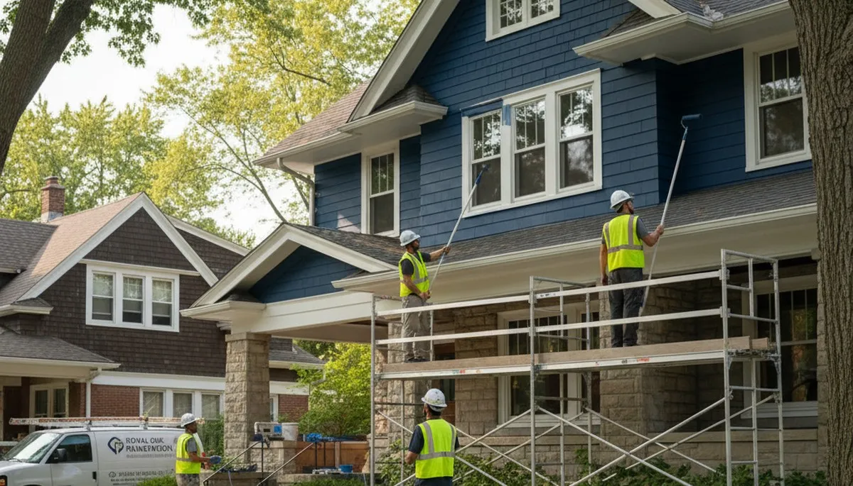 Detroit, MI painting contractors providing professional interior and exterior painting services